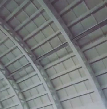 Ангар с покрытием из металлического профлиста - Утепление ангара 1